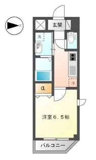 レコルト住吉【2階】の間取り