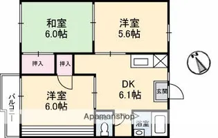 フォーブル吉村 A棟【2階】の間取り