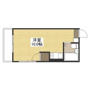 グリーンハイツ草津Ⅰ【101号室号室】の間取り