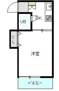 アクティブ21【305号室号室】の間取り