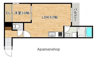 REGALEST府中【1階】の間取り
