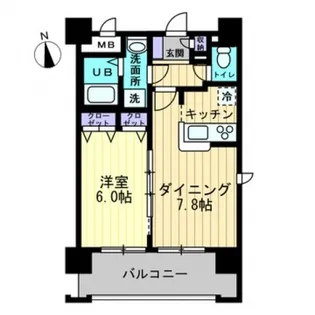J・GRACE十日市【12階】の間取り