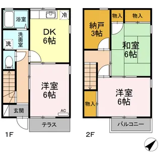 パールハイツ【103号室】の間取り