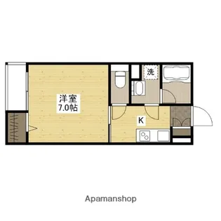 エトワール三入【2階】の間取り