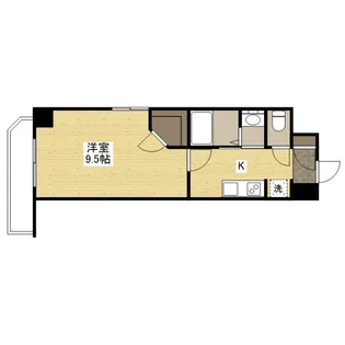 ウイング宝町フォース【2階】の間取り