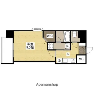 YellResidence横川新橋【8階】の間取り