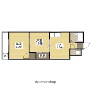 出汐ビル【2階】の間取り