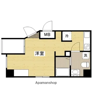エクセル横川【6階】の間取り