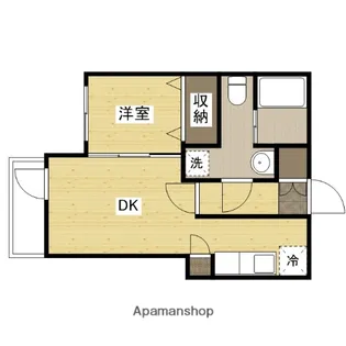 ヴィラ博丈庚午北【4階】の間取り