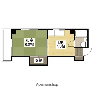 青葉ビル【4階】の間取り