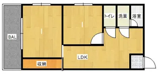 ルシェリアビル【301号室号室】の間取り