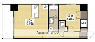 ウイング宝町ファイブ【7階】の間取り