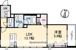 ヴィラ博丈井口A棟【3階】の間取り