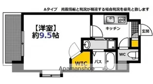エイトバレー大手町パークレジデンス【10階】の間取り