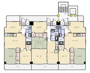 エスト牛田本町【10階】の間取り