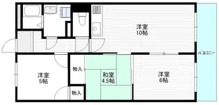 矢野ビル【3階】の間取り
