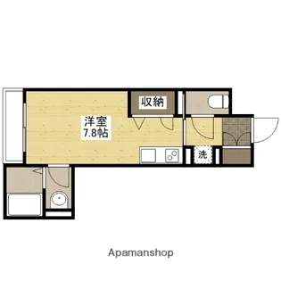 グレース己斐【3階】の間取り