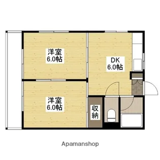 樹マンション【2階】の間取り