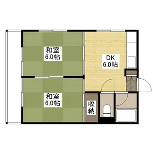 樹マンション【3階】の間取り