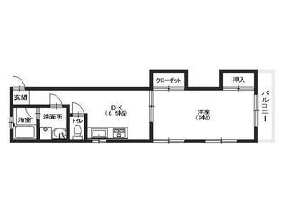 八木興産ビル【207号室号室】の間取り