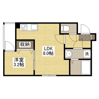 MOVE西原WEST【1階】の間取り