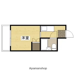 第5多田野マンション【3階】の間取り