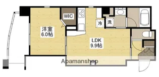 GRAND−PLACE十日市【6階】の間取り