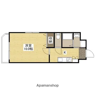 アクアシティ舟入中町【6階】の間取り