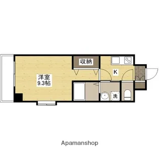 GRACE WEST CITY【3階】の間取り