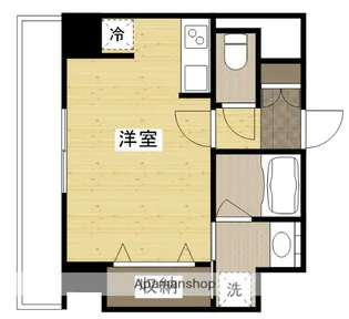 ヴィラ博丈横川【9階】の間取り