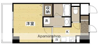 ヴィラ博丈横川【6階】の間取り