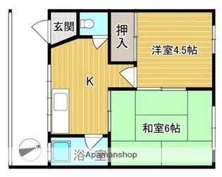 戸花ビル【2階】の間取り