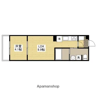 PLANO祇園【2階】の間取り