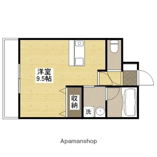 MBレジデンス【4階】の間取り