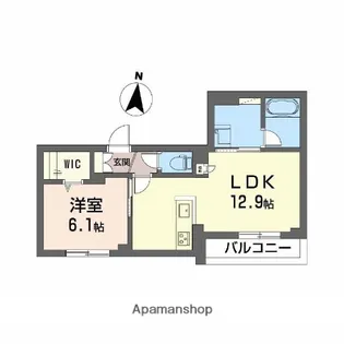 イムーブル2【3階】の間取り