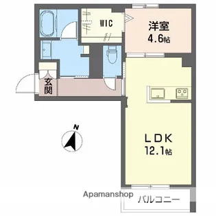 メゾンド 光町【2階】の間取り