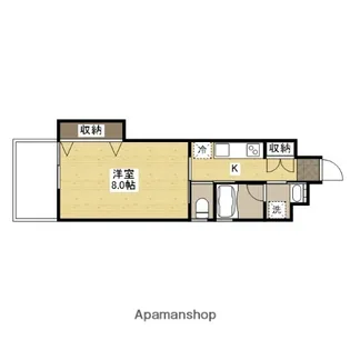 L’S東荒神【4階】の間取り