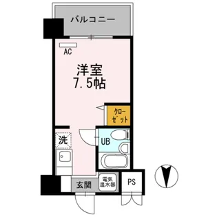 ベルハウス【3階】の間取り