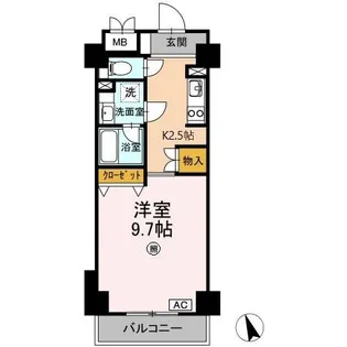 T-1FLAT【1階】の間取り