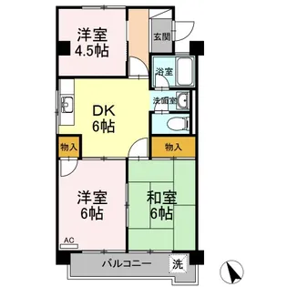 大畠ビル【3階】の間取り
