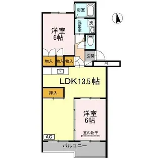 第3桂マンション【102号室】の間取り