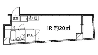 LUMIE富士見【204号室号室】の間取り