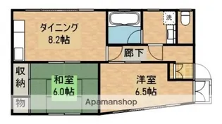 福元屋ビル【3階】の間取り