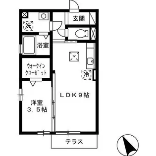 アークTOMIC【1階】の間取り