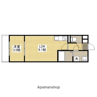 KLALISS西原【3階】の間取り