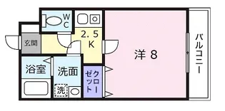 フレンドリーとも【3階】の間取り