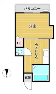 中川共栄ビル【203号室号室】の間取り