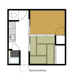 青山荘【2階】の間取り