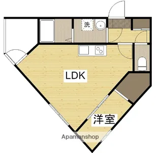 ESPERANZA青崎【1階】の間取り