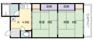 第1迫田ビル【401号室号室】の間取り